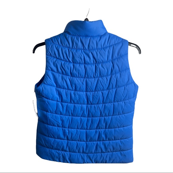 Style & Co Pacific Blue Light Weight Puffer Vest Size Medium New with Tags - Picture 3 of 8